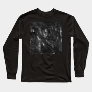 Black Galaxy Dye Long Sleeve T-Shirt